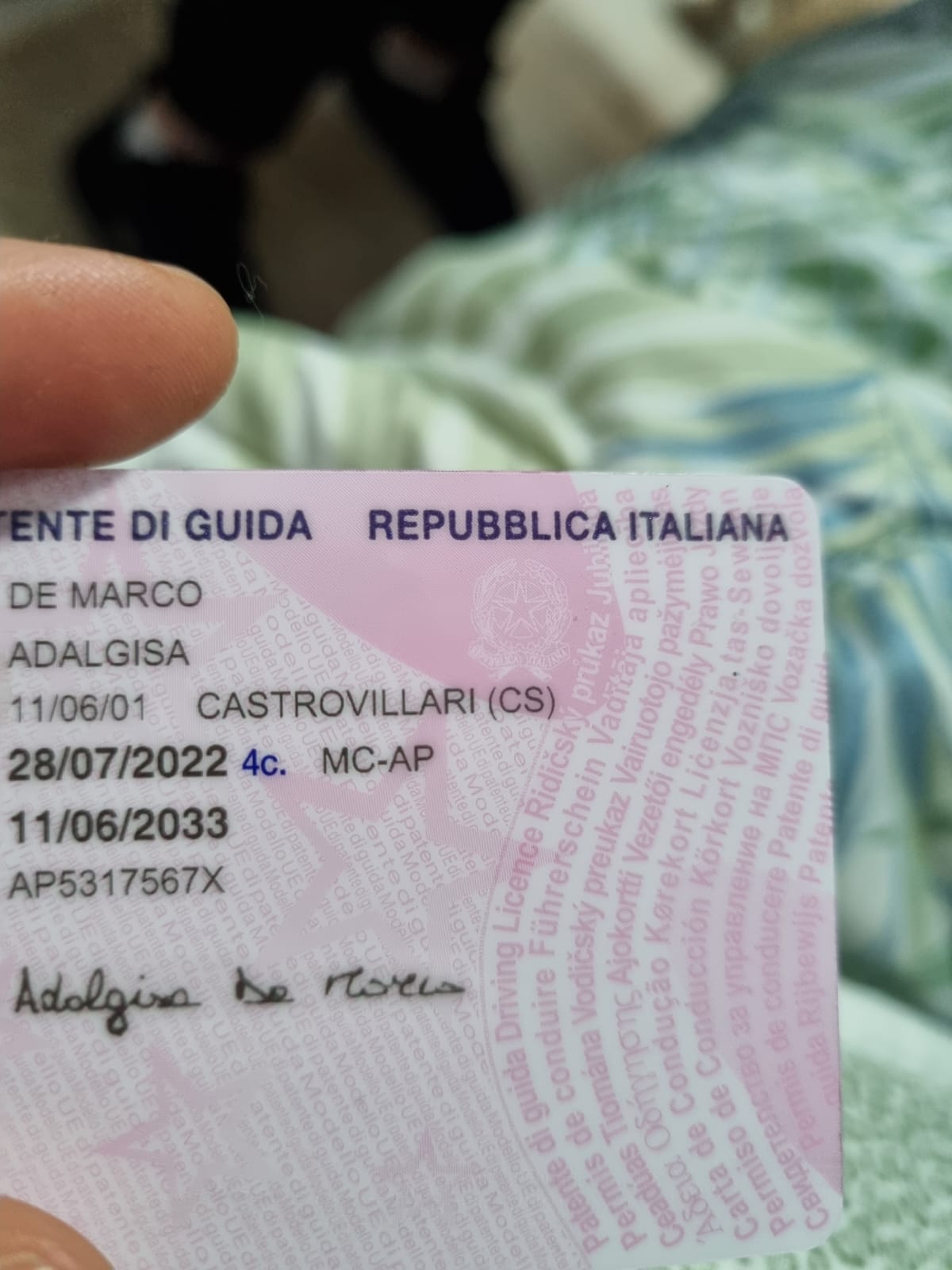 Comprare patente
